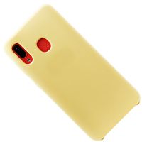 Чехол для Samsung SM-A205F (Galaxy A20) силиконовый Soft Touch <лимонный> (премиум) ― Spb.OnlineBazar.su