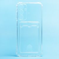 Чехол для Samsung SM-A256E (Galaxy A25 5G) силиконовый с картхолдером №2 <прозрачный> ― Spb.OnlineBazar.su
