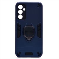 Чехол для Samsung SM-A346E (Galaxy A34 5G) силиконовый противоударный с кольцом <синий> ― Spb.OnlineBazar.su