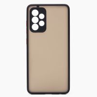Чехол для Samsung SM-A528B (Galaxy A52s 5G) пластиковый с окантовкой <черный> ― Spb.OnlineBazar.su