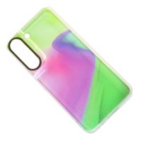 Чехол для Samsung SM-S901B (Galaxy S22) пластиковый с силиконовым бортиком (рис. 065/007) ― Spb.OnlineBazar.su