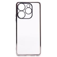 Чехол для Tecno Spark 10 Pro (KI7) силиконовый ультратонкий Pilot <серебристый> ― Spb.OnlineBazar.su