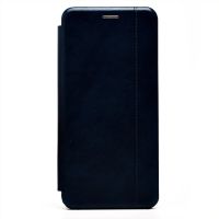 Чехол для Tecno Spark Go 1 (KL4) флип боковой кожзам №3 <синий> ― Spb.OnlineBazar.su