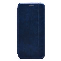 Чехол для Tecno Pop 7 (BF6) флип боковой кожзам №3 <синий> ― Spb.OnlineBazar.su