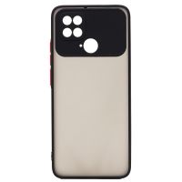 Чехол для Xiaomi 220333QPG пластиковый с окантовкой <черный> ― Spb.OnlineBazar.su