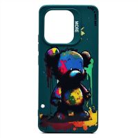 Чехол для Xiaomi Redmi Note 13 силиконовый (рис. 335/медведь) <темно-зеленый> ― Spb.OnlineBazar.su