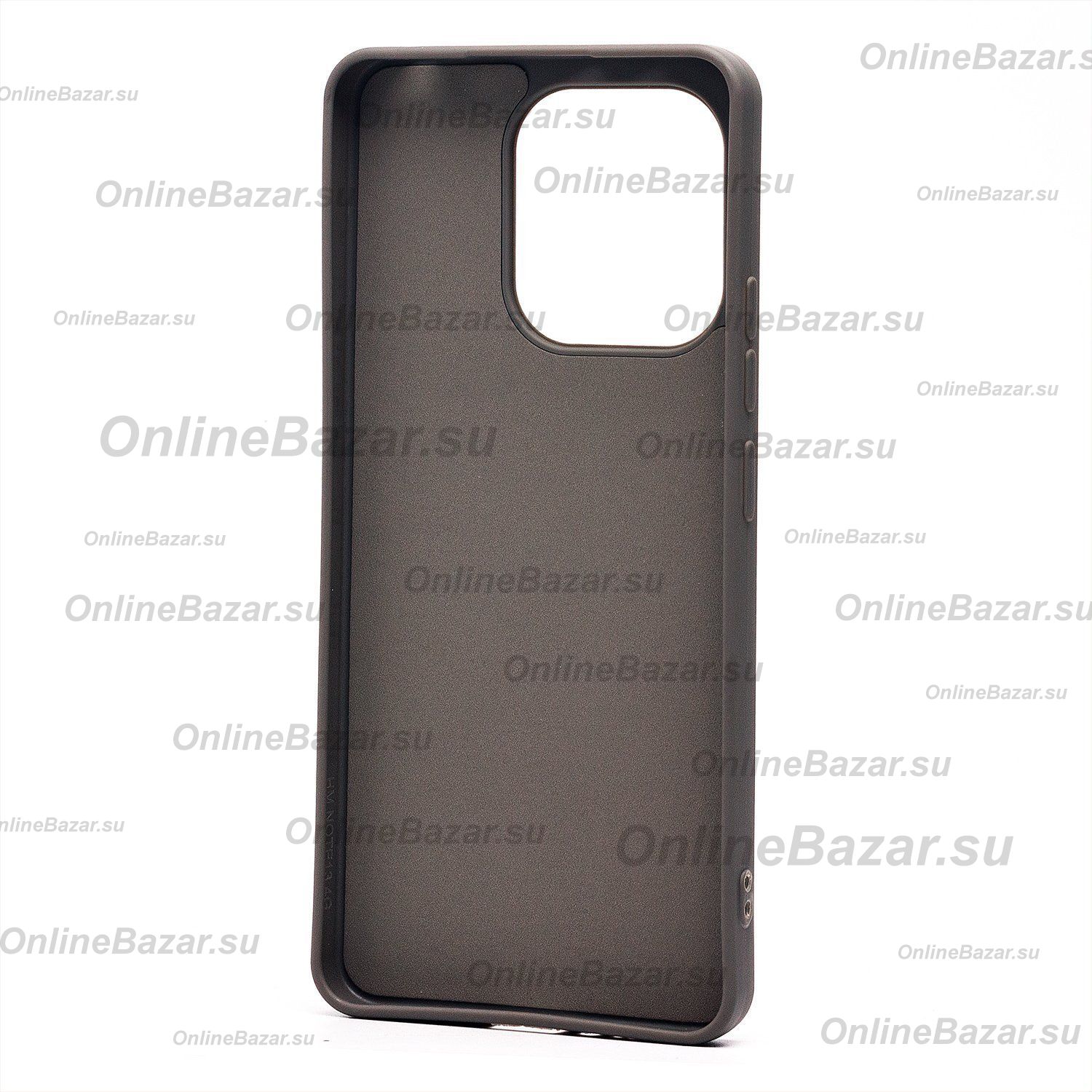 Чехол для Xiaomi Redmi Note 13 силиконовый (рис. 335/тигр) <серый> ― Spb.OnlineBazar.su