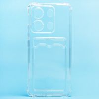 Чехол для Xiaomi Redmi Note 13 силиконовый с картхолдером №2 <прозрачный> ― Spb.OnlineBazar.su