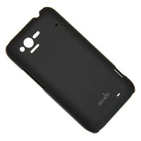 Чехол для HTC PI46100 задняя крышка пластиковый прорезиненный Moshi Case Soft Touch <черный> ― Spb.OnlineBazar.su