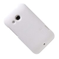 Чехол для HTC Desire 200 задняя крышка пластик ребристый Nillkin <белый> ― Spb.OnlineBazar.su