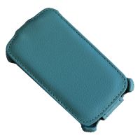 Чехол для HTC Desire 200 флип кожзам №1 <голубой> ― Spb.OnlineBazar.su