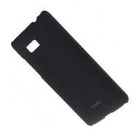 Чехол для HTC Desire 600 Dual Sim задняя крышка пластиковый прорезиненный Moshi Case Soft Touch <черный> ― Spb.OnlineBazar.su