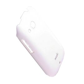 Чехол для HTC Desire C (A320e) задняя крышка пластиковый прорезиненный Moshi Case Soft Touch <белый>
