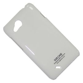 Чехол для HTC Desire VC (T328D) задняя крышка пластик лакированный SGP Case Ultra Slider <белый>