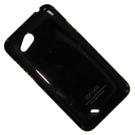 Чехол для HTC Desire VC (T328D) задняя крышка пластик лакированный SGP Case Ultra Slider <черный>