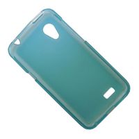 Чехол для HTC Desire VT (T328t) силиконовый матовый <голубой> ― Spb.OnlineBazar.su
