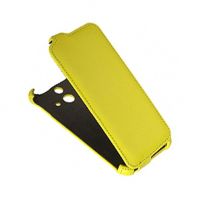 Чехол для HTC One E8 Dual Sim флип кожзам №1 <желтый> ― Spb.OnlineBazar.su