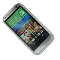 Чехол для HTC OP8B200 силиконовый матовый <белый> ― Spb.OnlineBazar.su