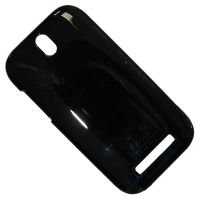 Чехол для HTC One SV (T528t) задняя крышка пластик лакированный SGP Case Ultra Slider <черный> ― Spb.OnlineBazar.su