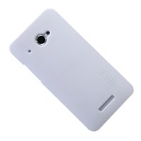 Чехол для HTC X920d (Butterfly) задняя крышка пластик ребристый Nillkin <белый> ― Spb.OnlineBazar.su