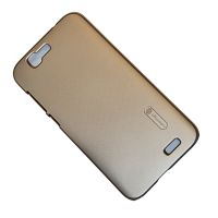Чехол для Huawei G760-L01 задняя крышка пластик ребристый Nillkin <золотой> ― Spb.OnlineBazar.su