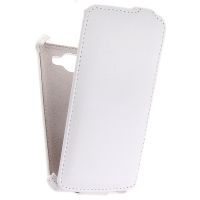 Чехол для Huawei Ascend Y520 флип кожзам №1 <белый> ― Spb.OnlineBazar.su