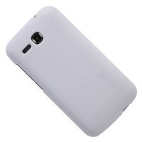 Чехол для Huawei Ascend Y600 задняя крышка пластик ребристый Nillkin <белый> ― Spb.OnlineBazar.su