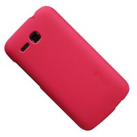 Чехол для Huawei Ascend Y600 задняя крышка пластик ребристый Nillkin <красный> ― Spb.OnlineBazar.su