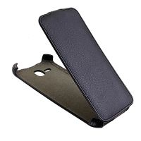 Чехол для Huawei Ascend Y600 флип кожзам №1 <черный> ― Spb.OnlineBazar.su