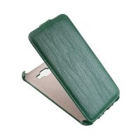 Чехол для Samsung SM-E700F (Galaxy E7) флип кожзам №1 <зеленый> ― Spb.OnlineBazar.su