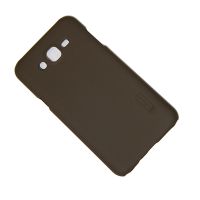 Чехол для Samsung SM-J700F (Galaxy J7) задняя крышка пластик ребристый Nillkin <коричневый> ― Spb.OnlineBazar.su