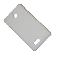 Чехол для Sony D2005 (Xperia E1) задняя крышка пластик ребристый Nillkin <белый> ― Spb.OnlineBazar.su