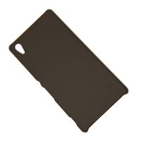 Чехол для Sony Xperia Z4 задняя крышка пластик ребристый Nillkin <коричневый> ― Spb.OnlineBazar.su