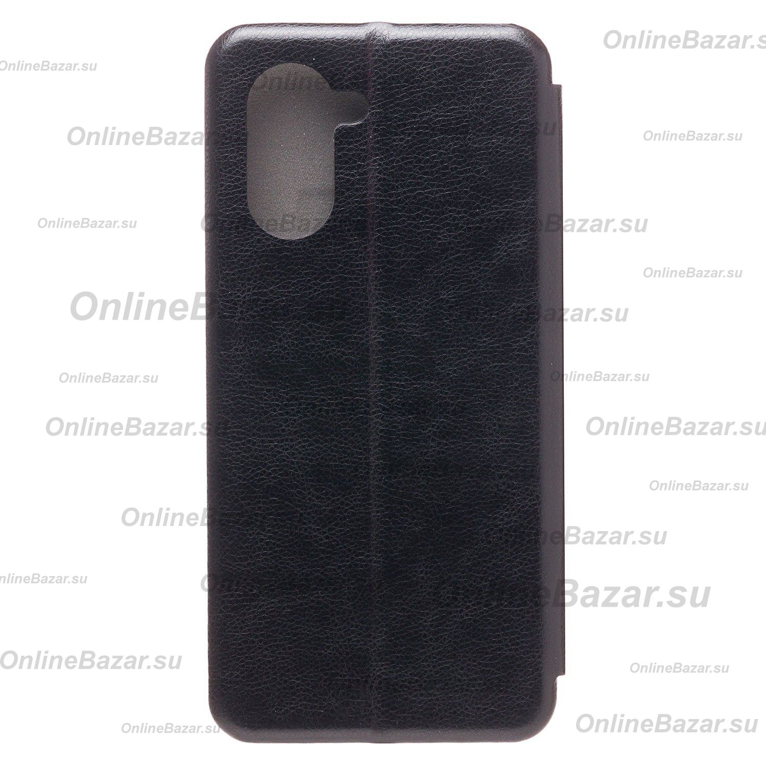 Чехол для Realme RMX3624 флип боковой кожзам №3 <черный> ― Spb.OnlineBazar.su