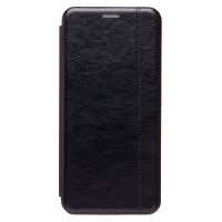 Чехол для Realme RMX3910 флип боковой кожзам №3 <черный> ― Spb.OnlineBazar.su