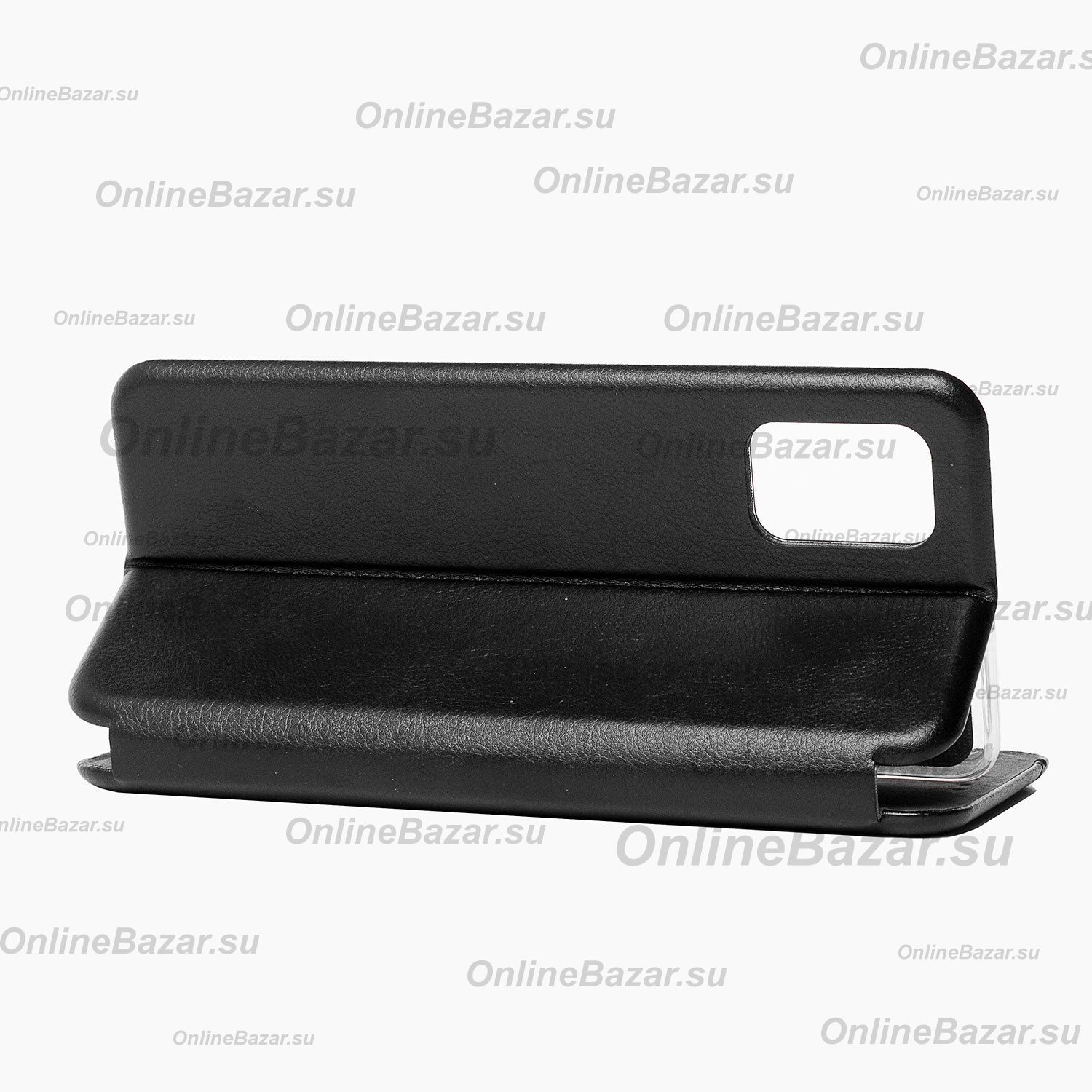 Чехол для Samsung SM-A315F (Galaxy A31) флип боковой кожзам №3 <черный> ― Spb.OnlineBazar.su