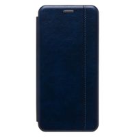 Чехол для Tecno Pova 7 Pro 5G (LJ8) флип боковой кожзам №3 <синий> ― Spb.OnlineBazar.su