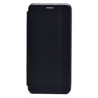 Чехол для Tecno Spark 9 Pro (KH7n) флип боковой кожзам №3 <черный> ― Spb.OnlineBazar.su