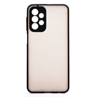 Чехол для Samsung SM-A235F (Galaxy A23) пластиковый с окантовкой <черный> ― Spb.OnlineBazar.su