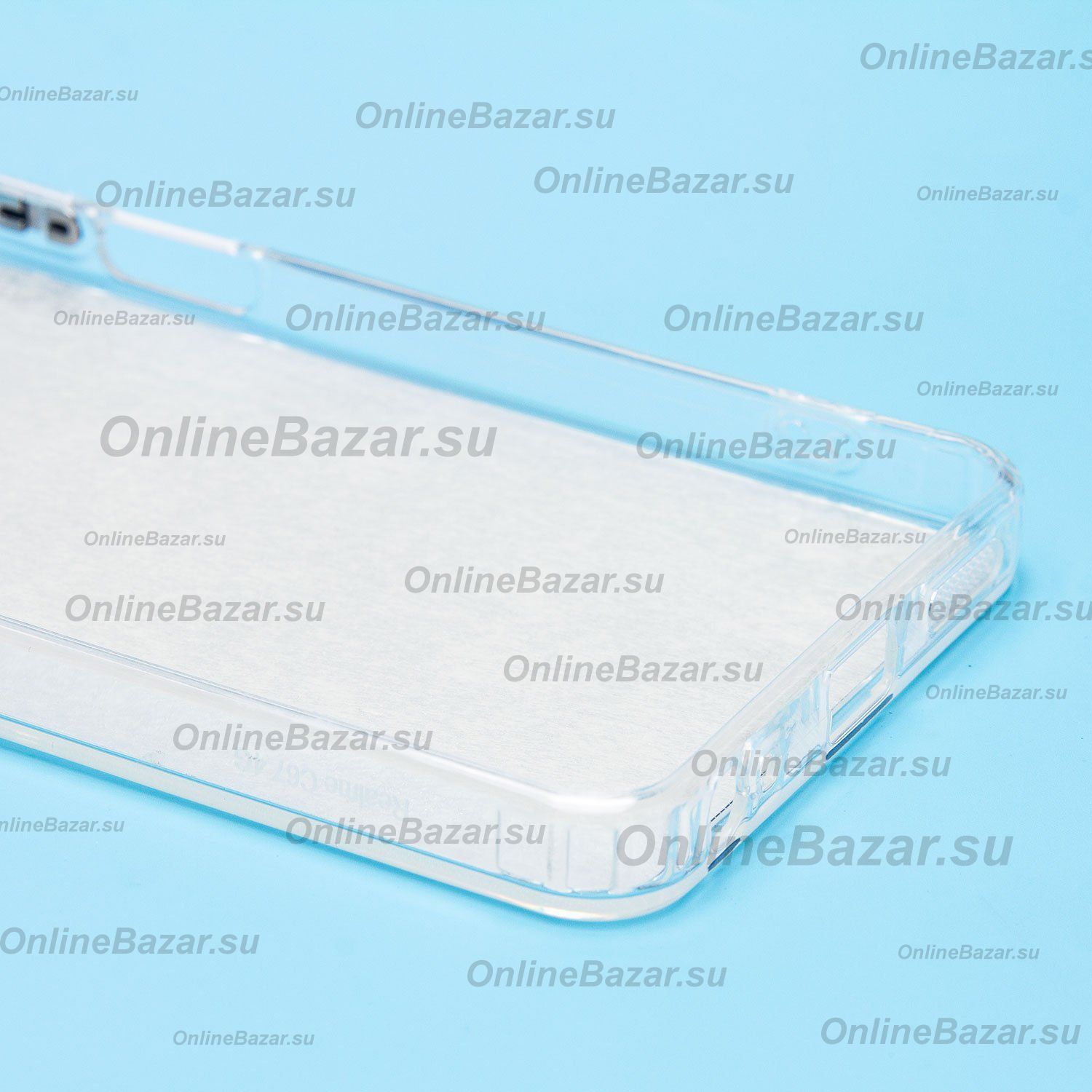Чехол для Realme RMX3890 силиконовый (рис. 092/собака) <серый> ― Spb.OnlineBazar.su