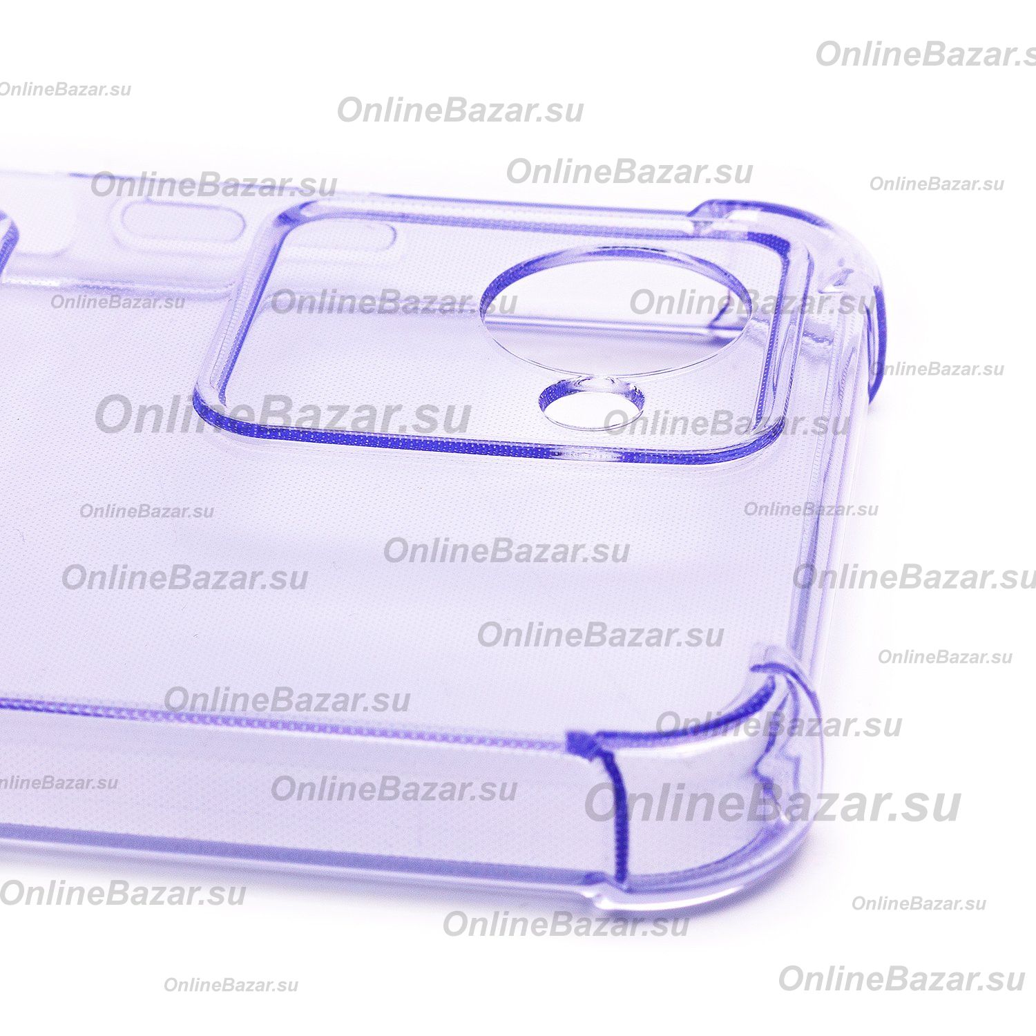 Чехол для Realme RMX3506 силиконовый с картхолдером №2 <фиолетовый> ― Spb.OnlineBazar.su
