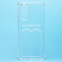 Чехол для Realme RMX3890 силиконовый с картхолдером №2 <прозрачный> ― Spb.OnlineBazar.su