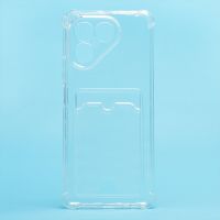 Чехол для Tecno Pova 7 Neo (LJ6) силиконовый с картхолдером №2 <прозрачный> ― Spb.OnlineBazar.su