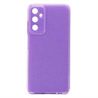 Чехол для Samsung SM-A057F (Galaxy A05s) силиконовый с блестками №3 <светло-фиолетовый> ― Spb.OnlineBazar.su