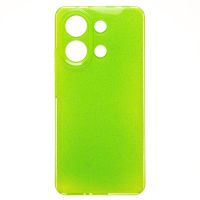Чехол для Xiaomi Redmi Note 13 силиконовый с блестками №3 <светло-зеленый> ― Spb.OnlineBazar.su