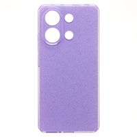 Чехол для Xiaomi Redmi Note 13 силиконовый с блестками №3 <светло-фиолетовый> ― Spb.OnlineBazar.su