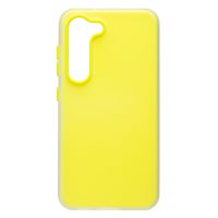 Чехол для Samsung SM-S911B (Galaxy S23) силиконовый матовый №10 <желтый> ― Spb.OnlineBazar.su