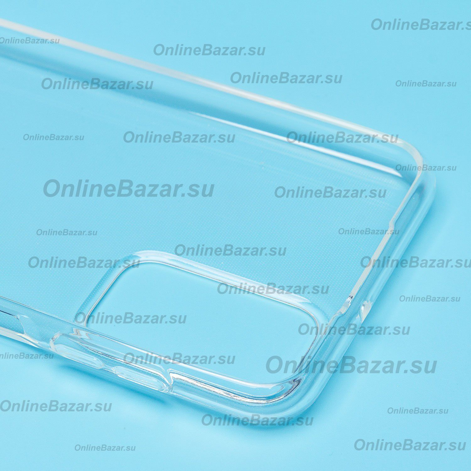 Чехол для Samsung SM-A235F (Galaxy A23) силиконовый (0,9 mm) <прозрачный> ― Spb.OnlineBazar.su