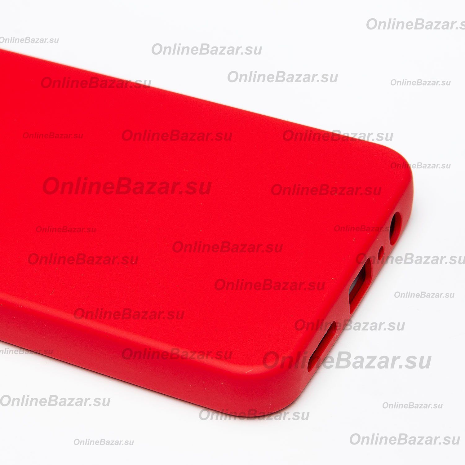 Чехол для Realme RMX3506 силиконовый Soft Touch 4 <красный> ― Spb.OnlineBazar.su