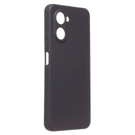 Чехол для Realme RMX3624 силиконовый Soft Touch 4 <темно-серый>